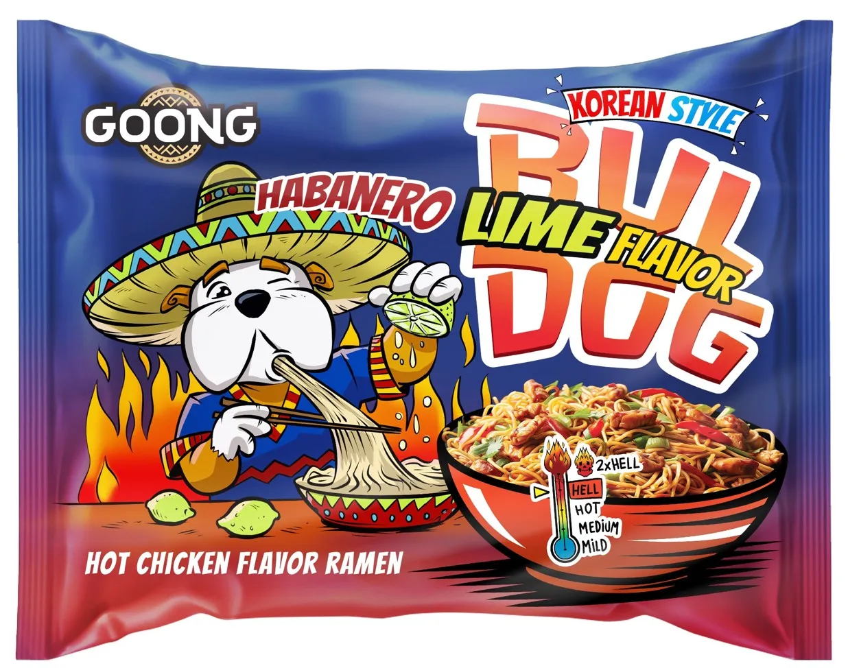 Goong Buldog Habanero &amp;amp; lime 117g