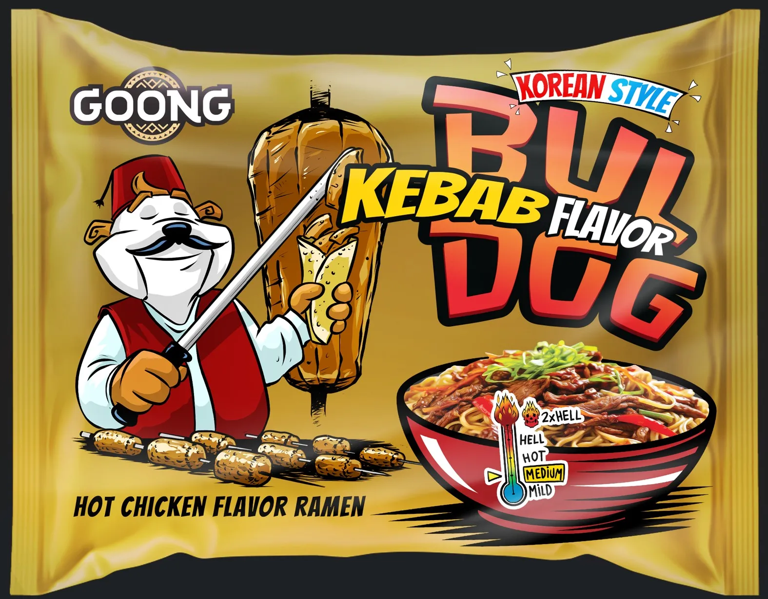 Goong Buldog Kebab 117g